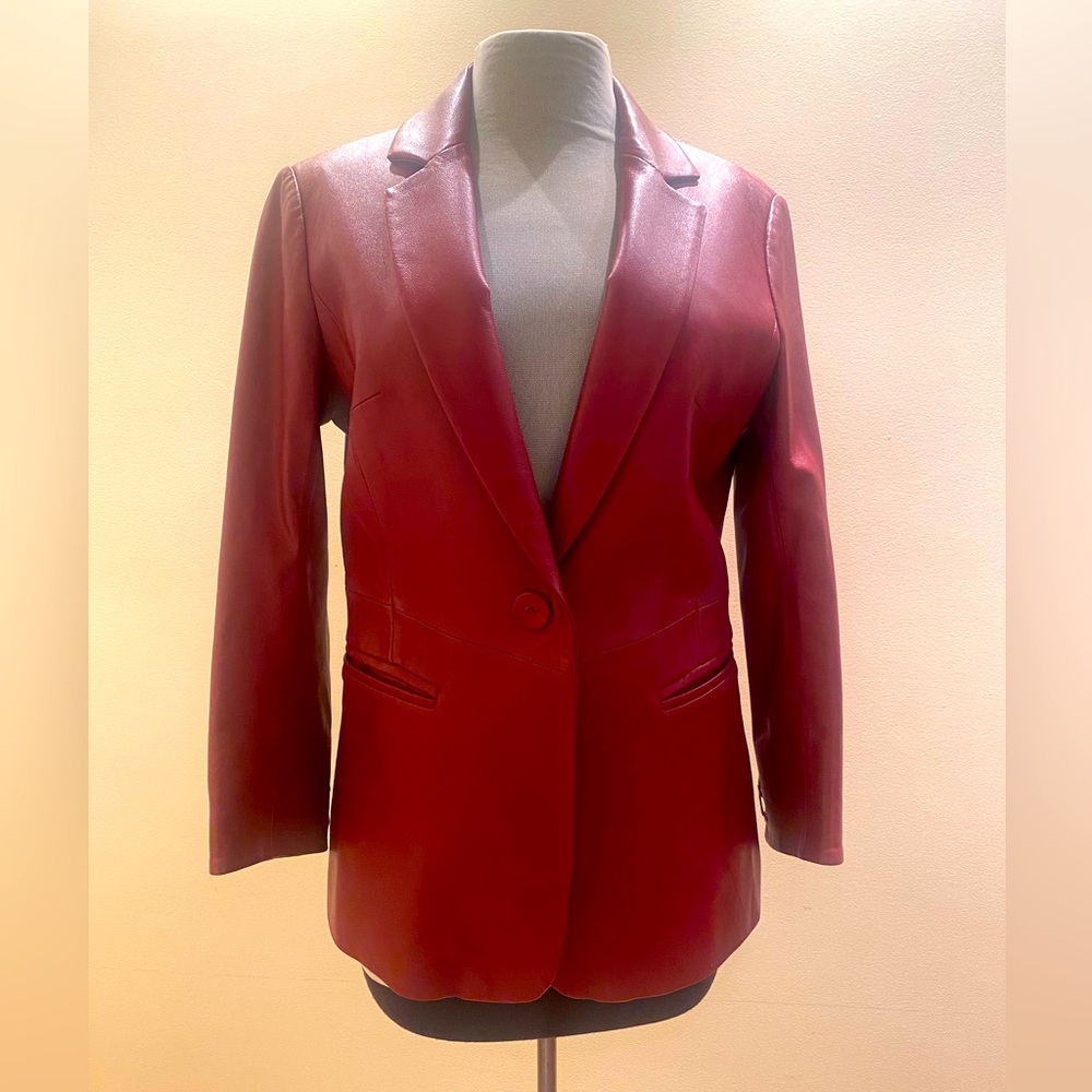 JAC by JC Leather Blazer